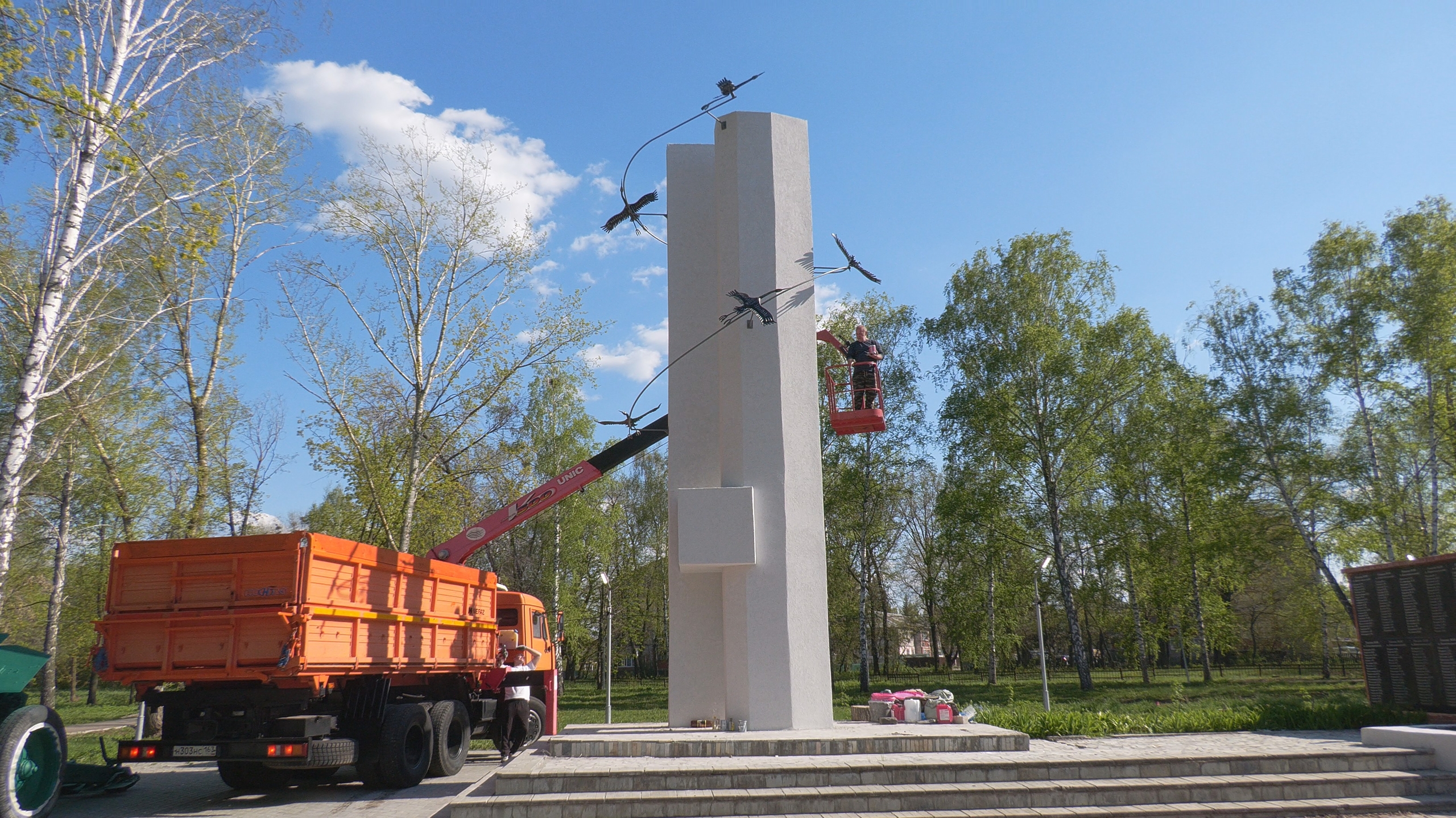 Журавли памяти